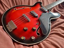 Rare 1964 Vox Cougar bass guitar