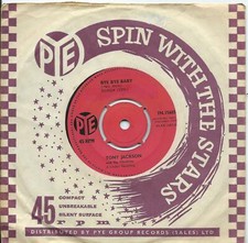 Tony Jackson:Bye bye baby/Watch your step:UK Pye:1964