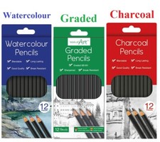 12x Graded Pencils Drawing