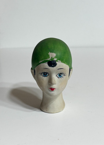 Vintage flapper doll head - vintage,