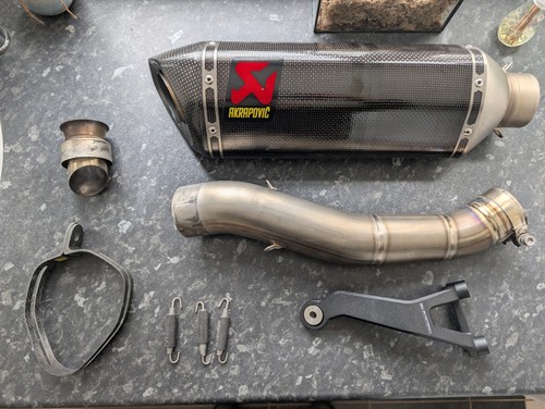 Akrapovic titanium aprilia - titanium,