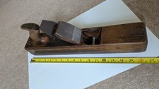 Large antique wooden block plane, 17"/43cm, Collings & Wallis England