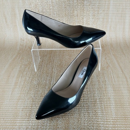 Clarks narrative black patent - black,