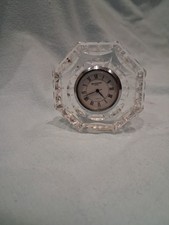 Waterford chrystal clock - chrystal,