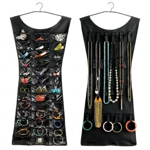Black dress jewellery travel - black,