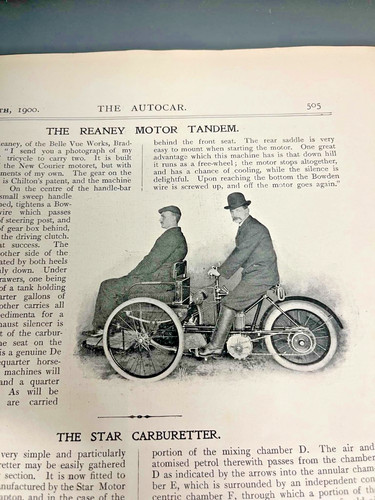 The autocar 1900 1000 - 1900, miles