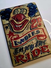 Antique Style Fairground Sign