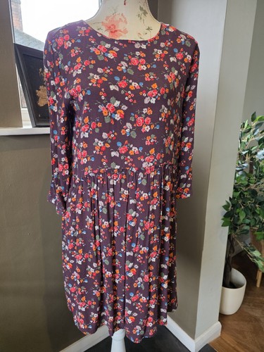 Brown purple floral cath - brown,