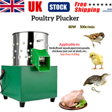 Poultry Plucker Birds Quails