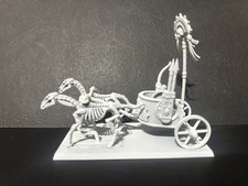 Skeleton Undead Chariot Tomb Kings Of Khemri Warhammer  Old World with Drivers