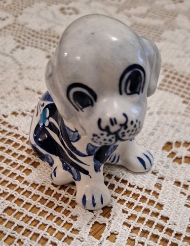 Vintage ceramic puppy - vintage,