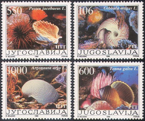 Yugoslavia 1988 sea - 1988,
