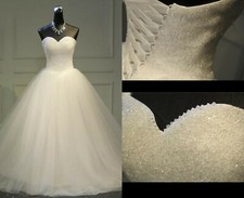 UK Strapless Crystal A Line