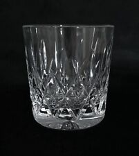 Stuart Crystal Glencoe Whiskey Glass -3 1/2" 14oz - Signed Double Old Fashioned