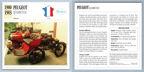 Peugeot quadricycle - -,