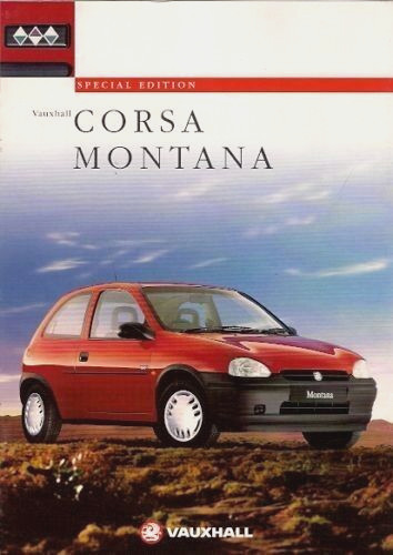 Vauxhall corsa montana limited - vauxhall,