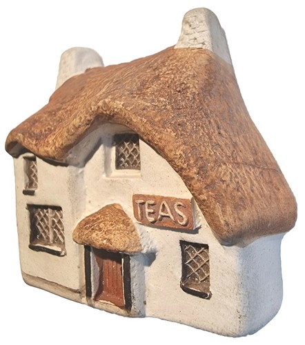 Thatched tea shop ceramic - thatched,
