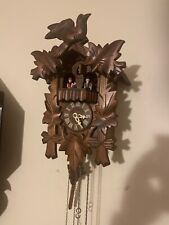 GERMAN BLACK FOREST  MUSICAL CUCKOO CLOCK 20TH CENTURY 8 DAY