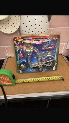 Vintage toy friction - vintage, scooter