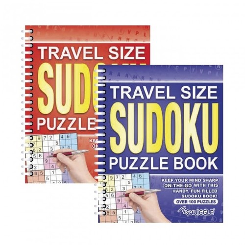 Spiral bound sudoku puzzle - spiral,