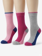 Ladies Cotton Socks 3 6 9 Pack