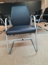 Panache Italian Designer Office Meeting Chair Black Chair ONLY 