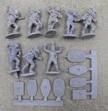 28mm Ancients GERMANIA WARRIORS x8 Death or Glory SPQR Warlord Games 33890