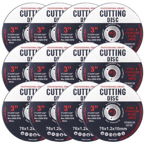 12pcs 76mm cutting disc - 76mm, metal