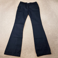 Lacoste Mens Trousers 30x34 Blue Navy Cargo Flare Bootcut Utility W30 L34