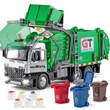 Garbage Truck Toys Metal Cab