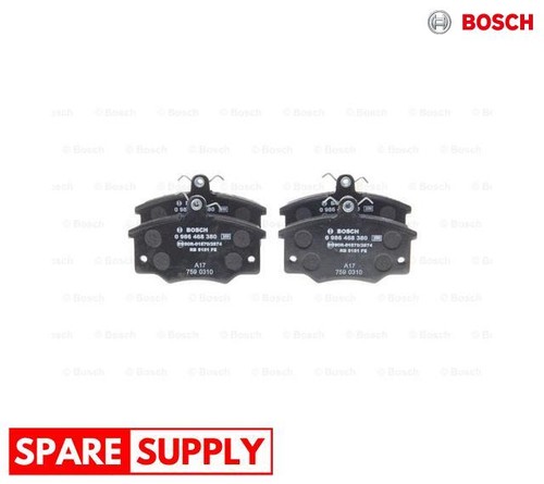 Brake pad set disc - brake, for