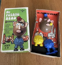 Vintage Mr Potato Head With Original Box & Parts - A Peter Pan Toy