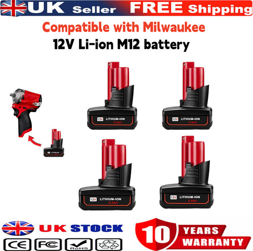 Pack for milwaukee - 4, 12v
