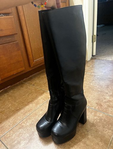Lamoda black faux leather - lamoda,