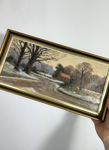 Vintage oil painting - vintage,