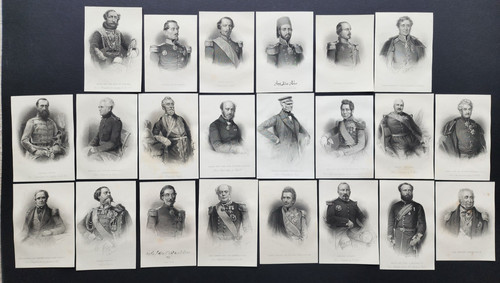 Set antique 1857 - of,