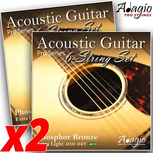 Adagio pack light acoustic - 2-pack,