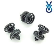 10x VVO® Front Door Card Clips for some Audi A1, A4, A5, Q3, Q5, Q7, A6, A7