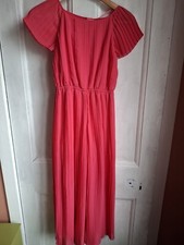 Girls Pink Pleated Jumpsuit(Monsoon)