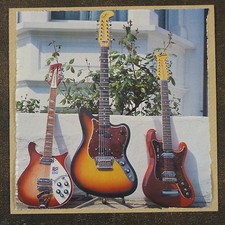 POP-KARD feat. 12 STRING FENDER EKO RICKENBACKER 15x15cm greeting card aaq