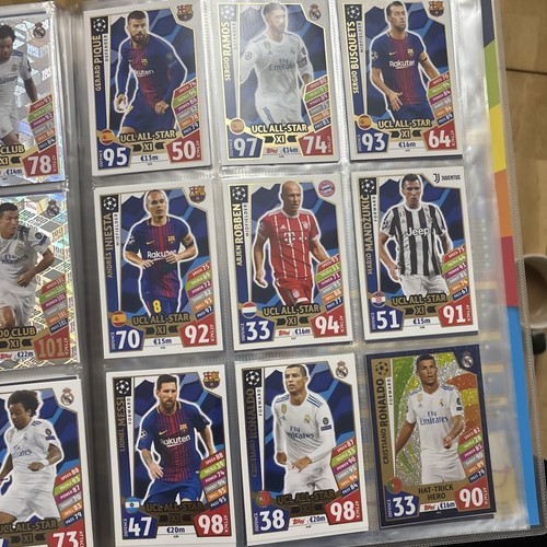 Match attax uefa - match,