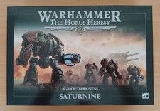 WARHAMMER THE HORUS HERESY - SATURNINE - BOX BREAKDOWN