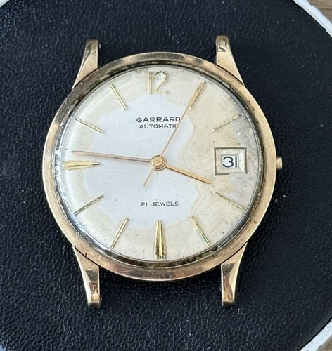 Vintage 9ct solid gold garrard - solid,