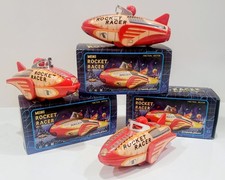 Vintage Tin mini ROCKET RACERS