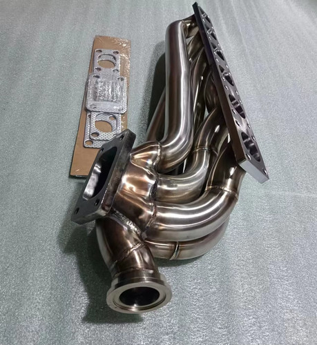 Stainless steel turbo exhaust - stainless,