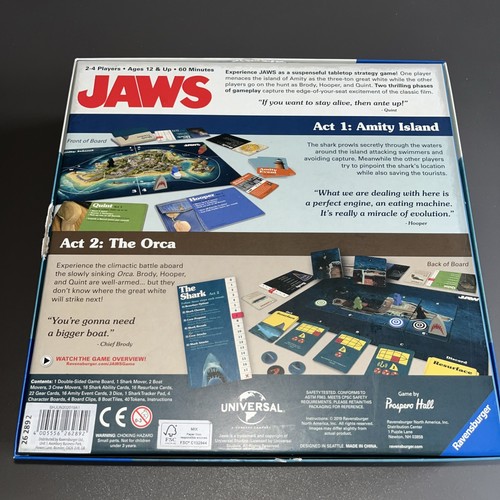 Ravensburger jaws board game - board,