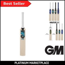 Collectible 17 Inch Mini Cricket Bat by GM - Ideal for Player Signatures
