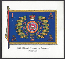 CAVANDERS - REGIMENTAL STANDARDS - THE KING'S (LIVERPOOL REGIMENT) (8TH FOOT)