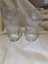 2 x Tetley's Beer Pint Glasses 
