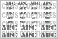 Code adhesive vinyl decal - code, 3